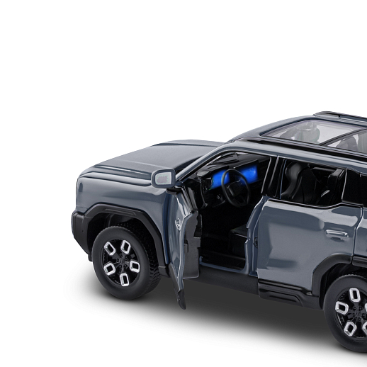 ТМ "Автопанорама" Машинка металлическая 1:32 Haval Kugou, серый, свет, звук, откр. двери, капот и дверка багажника, инерция, в/к 19*9*7 см в Джамбо Тойз #7