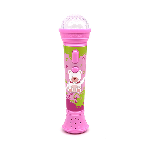 ТМ "Smart Baby" Музыкальный микрофончик, 12 песенок и потешек, официальные лицензии, световые эффекты, батарейки в комплекте в Джамбо Тойз #2