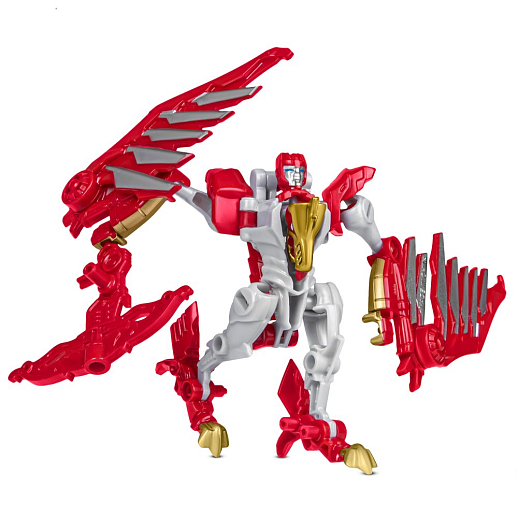 Набор из 5шт. трансформеров DIY(сборные модели), отдельн.робот трансформируется в динозавра, 5шт. собираются в одного больш.робота,в бел.кор. в Джамбо Тойз #35