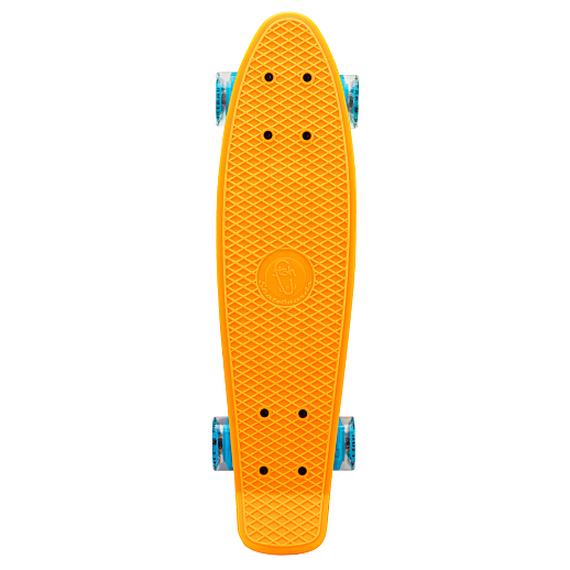 Скейтборд Fish, дека PP р-р 22"х6", колеса 60х45мм 78А, PU, LED, ABEC-7, подвеска алм.3,25" в/п в Джамбо Тойз #5