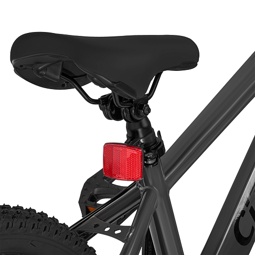 Велосипед CITYRIDE 20", модель CR-B2-12F2, рама сталь, обода двойные алюминий, амортизационная вилка, дисковые мех. тормоза цвет серый в Джамбо Тойз #4