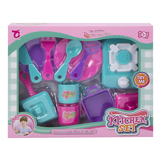 Набор "Игрушечная посуда", в/к 29х5,5х23 см в Джамбо Тойз #3