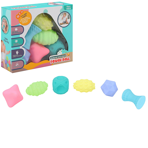 Игровой набор для купания, в комлекте 6 подвижных элементов, в/к 21х7х18 см в Джамбо Тойз