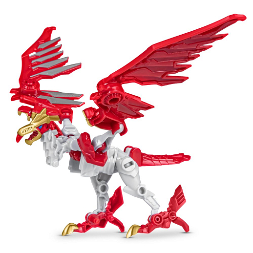 Набор из 5шт. трансформеров DIY(сборные модели), отдельн.робот трансформируется в динозавра, 5шт. собираются в одного больш.робота,в бел.кор. в Джамбо Тойз #38