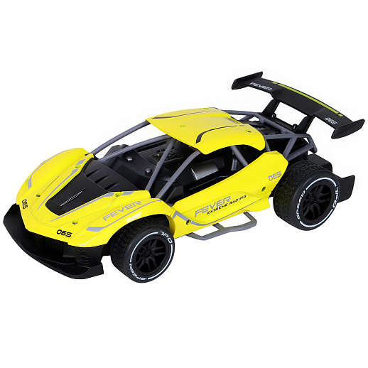 AUTODRIVE Р/У Суперскоростная металлическая машинка (до 15 км/ч+), М1:16, 2.4GHz, 4 канала, цвет желтый, в/к 26*13,5*14см в Джамбо Тойз #3