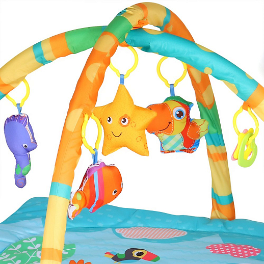 ТМ "Smart Baby" Коврик развивающий "Лучшие друзья", в/к 57,5х6,5х45 см в Джамбо Тойз #6
