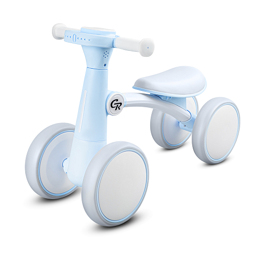 Беговел CITYRIDE, модель CR-BB-05, колёса EVA, рама пластик, музыка Шаинского, свет, голубой, в/к в Джамбо Тойз #10