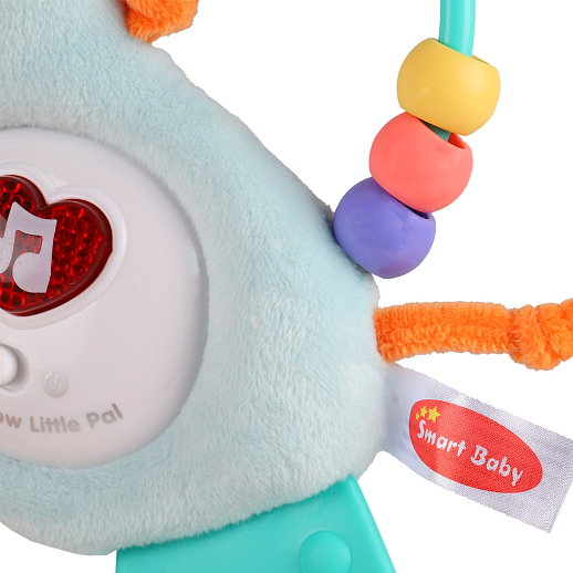 ТМ "Smart Baby" Подвеска музыкальная с прорезывателем "Жираф", 11 звуков, сказок, мелодий, потешек, в/к 18x8x28 см в Джамбо Тойз #6
