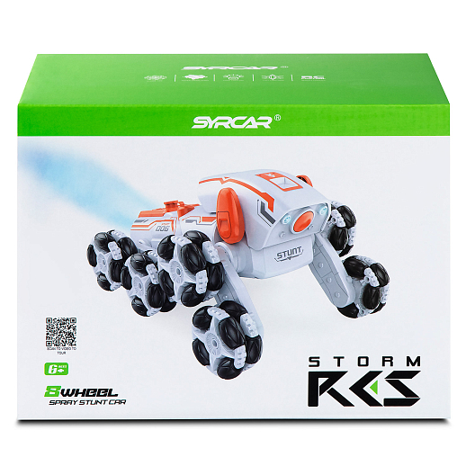 Р/у робопёс-перевертыш, функция пара, деморежим, аккум.в компл., цвет зеленый/белый, в/к 24,5*15*18,5см в Джамбо Тойз #5