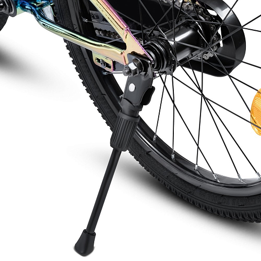 Велосипед двухколесный CITYRIDE, модель CR-B2-07J, колеса 20", рама сталь, обода сталь, цвет анодровка-чёрный в Джамбо Тойз #4