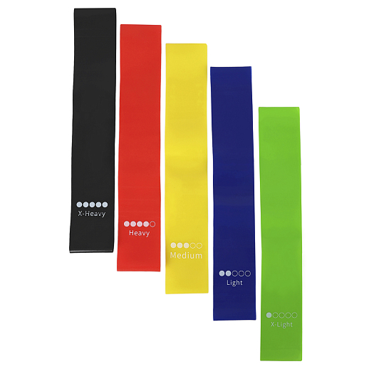 Валики для йоги, размер 29х9,5 см, 430г, цвет сиреневый+ комплект гимнастических резинок 5шт в пленке в Джамбо Тойз #8