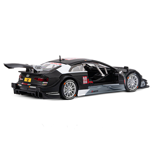 ТМ "Автопанорама" Машинка металлическая  1:32 Audi RS 5 DTM, черный матовый, свет, звук, откр. двери, инерция, в/к 17,5*13,5*9 см в Джамбо Тойз #14