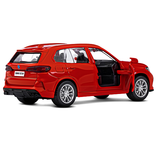 ТМ "Автопанорама" Машинка металлическая 1:43 BMW X5M, красный, инерция, откр. двери, в/к 17,5*12,5*6,5 см в Джамбо Тойз #13