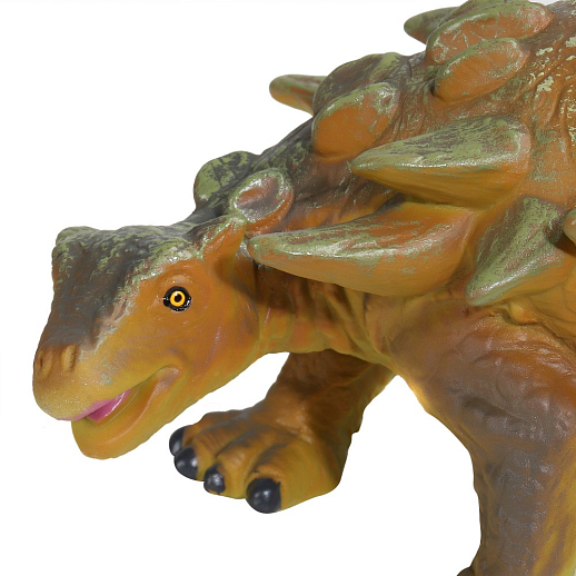 ТМ "КОМПАНИЯ ДРУЗЕЙ", серия "Животные планеты Земля". Динозавр, эластичная поверхность с шероховатостями, мягкий наполнитель, бирка,23X15.0X10.7 в Джамбо Тойз #4