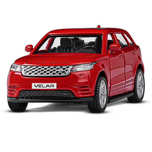 ТМ "Автопанорама" Машинка металлическая 1:42 Land Rover Range Rover Velar, красный, откр. двери, инерция, в/к 17,5*12,5*6,5 см в Джамбо Тойз #4