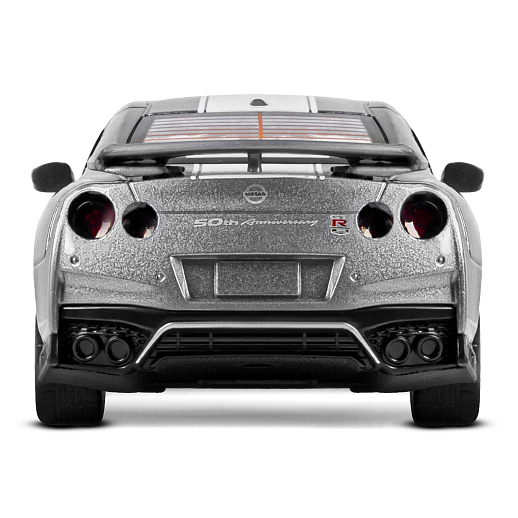 ТМ "Автопанорама" Машинка металлическая 1:32 Nissan GT-R (R35), серый, откр. двери, свет, звук, инерция в/к 18*13,5*9 см в Джамбо Тойз #12
