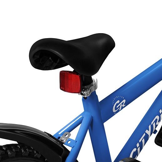 Велосипед двухколёсный CITYRIDE, модель CR-B2-07F51, колеса 14", рама сталь 0,75, колеса сталь, балансирные колеса, цвет голубой в Джамбо Тойз #7