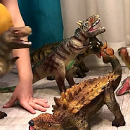 Коллекция динозавров со звуком от Торговой Марки "КОМПАНИЯ ДРУЗЕЙ" из серии "Животные планеты Земля»
