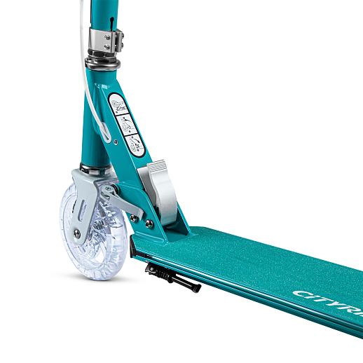 Самокат 2хколесный Материал：алюминиевый сплав.Ручка：TPR , ручной тормоз                        Колеса：145X30mm PU Подшипники：ABEC-7                                                           Размер деки ：50x12cm   Цвет: зеленый в Джамбо Тойз #13