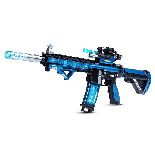 ТМ "Маленький воин" Автомат игрушечный на батарейках, 46*18,5*5 см, в/к в Джамбо Тойз