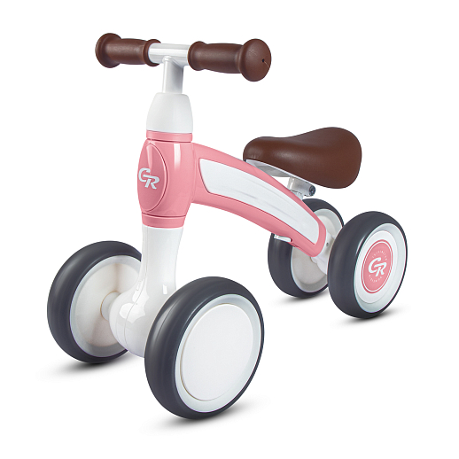 Беговел CITYRIDE, EVA колеса 6" 4 шт., мягкое сиденье, цвет: розовый в Джамбо Тойз