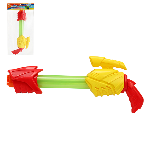 Водный пистолет красный в/п 54*25*8 см в Джамбо Тойз