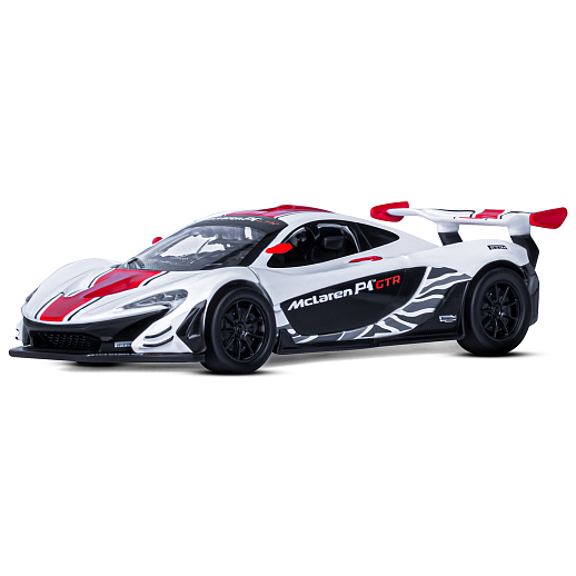 ТМ "Автопанорама" Машинка металлическая 1:31 Mclaren P1™ GTR, белый, откр. двери, свет, звук, инерция, в/к 18*13,5*9 см в Джамбо Тойз #2
