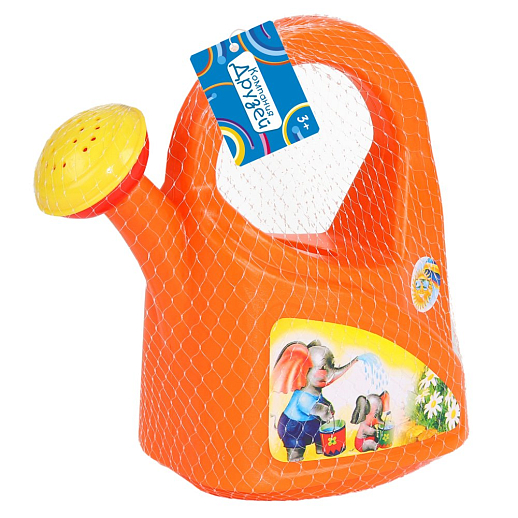 Лейка детская ТМ "Компания Друзей" 1,4 л оранжевый 22х21х10 см в Джамбо Тойз #4