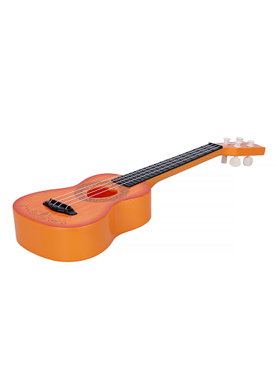 Детская четырехструнная гитара, пластик, цвет оранжевый, в/к 14,2х5,7х45,2 см в Джамбо Тойз #6