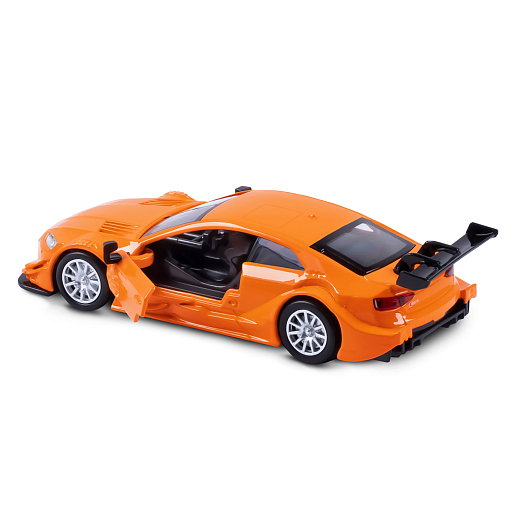 ТМ "Автопанорама" Машинка металлическая 1:43 Audi RS 5 DTM, оранжевый, откр. двери, инерция, в/к 17,5*12,5*6,5 см в Джамбо Тойз #12