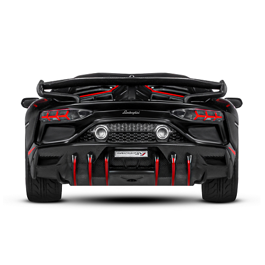 Игрушка для детей: Машинка металлическая, 1:24, Lamborghini, цвет черный, свободный ход колес, свет, звук, артикул JB1251757 в Джамбо Тойз #9