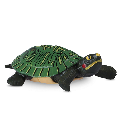 ТМ "DARWIN,  Коллекционная фигурка "Красноухая черепаха" в/п 5х3,8х1,5 см в Джамбо Тойз