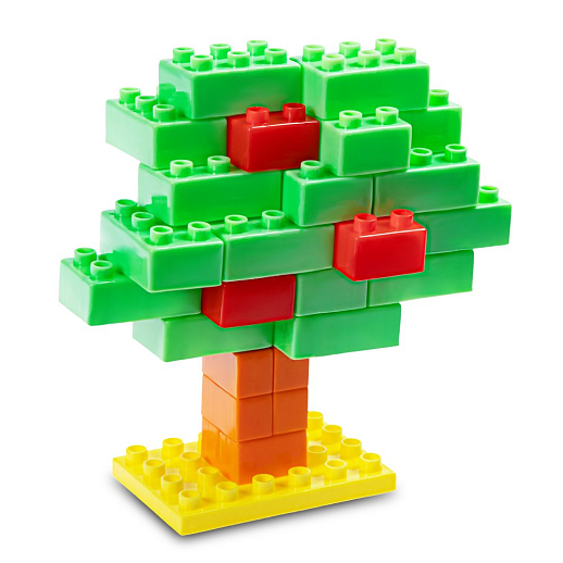 ТМ "Компания Друзей" Набор конструктора, средние детали, 317 деталей, в контейнере 13х12,5х13 см в Джамбо Тойз #14