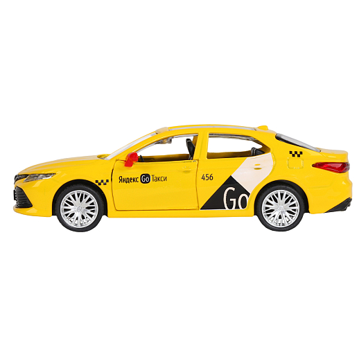 Яндекс Go Машинка металлическая 1:43 Toyota Camry, желтый, инерция, откр. двери, 17,5*12,5*6,5 см в Джамбо Тойз #9