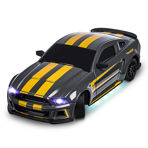 Р/у машинка для дрифта М1:24,2.4GHz,4WD,сменные шины 4шт., конусы 4шт.,свет,с аккум.,цвет серый,в/к 22,4х14,5х10,8см в Джамбо Тойз #9