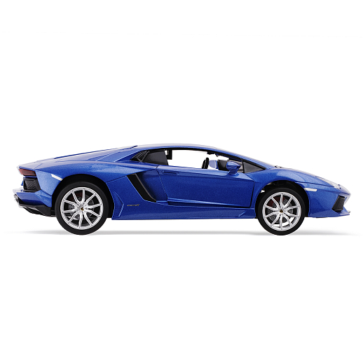 ТМ "Автопанорама" Машинка металлическая, 1:24 Lamborghini Aventador Coupe, синий, откр. двери и капот, свет, звук, свободный ход колес, в/к 24,5*12,5*10,5 см в Джамбо Тойз #17