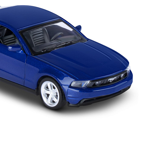 ТМ "Автопанорама" Машинка металлическая 1:43 Ford Mustang GT, синий, откр. двери, инерция, в/к 17,5*12,5*6,5 см в Джамбо Тойз #16