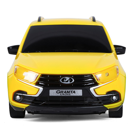 AUTODRIVE Р/У Машина Lada Granta такси, М1:16, 40MHz, свет фар, движение вперед/назад/повороты, в компл. аккум., USB кабель, цвет желтый,в/к 34*15*13,5см в Джамбо Тойз #5