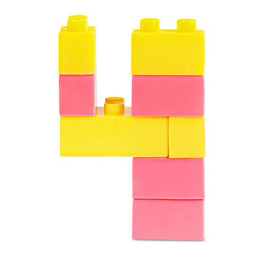 ТМ "Компания Друзей" Набор конструктора, средние детали, 317 деталей, в контейнере 13х12,5х13 см в Джамбо Тойз #34