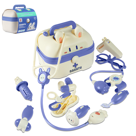 Чемоданчик-зайчик "Доктор", 20*16*19,5 см в Джамбо Тойз