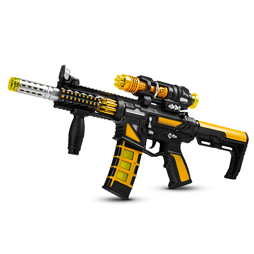 ТМ "Маленький воин" автомат игрушечный на батарейках, 41*24*5,5 см, в/к в Джамбо Тойз #3