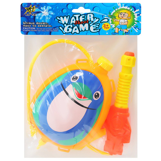 Водный пистолет с рюкзаком "Русалка", фиолетовый, в/п 32,5*19*6,5 см в Джамбо Тойз #34