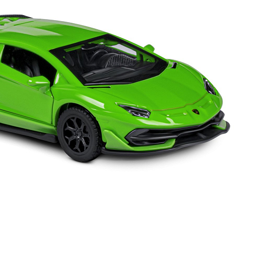 ТМ "Автопанорама" Машинка металл. 1:43 Lamborghini Aventador SVJ, зеленый, инерция, откр. двери, в/к 17,5*12,5*6,5 см в Джамбо Тойз #15