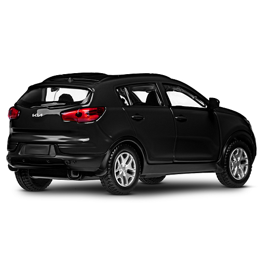 ТМ "Автопанорама" Машинка металлическая 1:39 KIA SPORTAGE R, черный, откр. двери, инерция, в/к 17,5*12,5*6,5 см в Джамбо Тойз #7