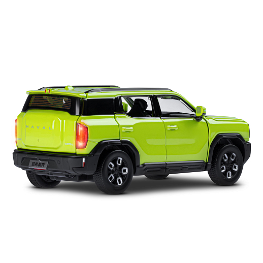 ТМ "Автопанорама" Машинка металлическая 1:32 Haval Kugou, зелен., свет, звук, откр. двери, капот и дверка багажника, инерция, в/к 19*9*7 см в Джамбо Тойз #11