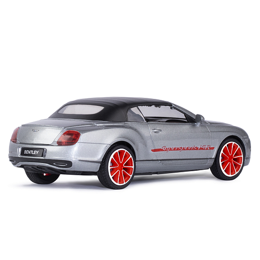 ТМ "Автопанорама" Машинка металлическая  1:32 Bentley Continental Supersports  ISR, серебряный, свет, звук, откр. двери, капот и багажник, инерция в/к 17,5*13,5*9 см в Джамбо Тойз #6