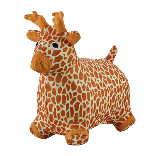 Животное-прыгун "Олень", ПВХ, плюш. чехол, в/п 52*48*26 см в Джамбо Тойз