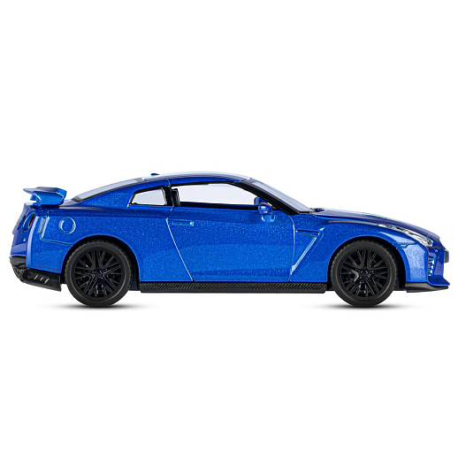 ТМ "Автопанорама" Машинка металлическая 1:42 Nissan GT-R (R35), синий, откр. двери, инерция, в/к 17,5*12,5*6,5 см в Джамбо Тойз #7