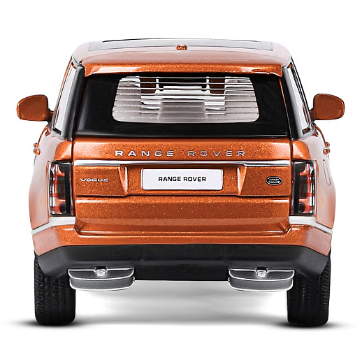 ТМ "Автопанорама" Машинка металлическая 1:34 2013 Range Rover,оранжевый перламутр, свет, звук, откр. двери, капот и багажник, инерция, в/к 17,5*13,5*9 см в Джамбо Тойз #12
