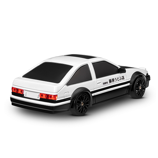 Р/у машина для дрифта М1:26,2.4GHz,4WD,сменные шины 4шт., конусы 4шт., свет,с аккум.,цвет белый с черн.,в бел.кор. 22*13,8*11,8см в Джамбо Тойз #4